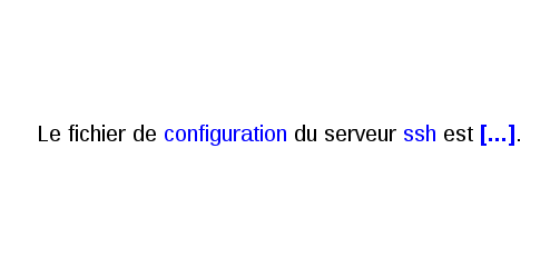 Question flashcard SSH